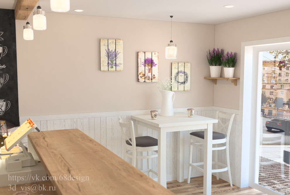 Дизайн кофейни площадью 20 м2