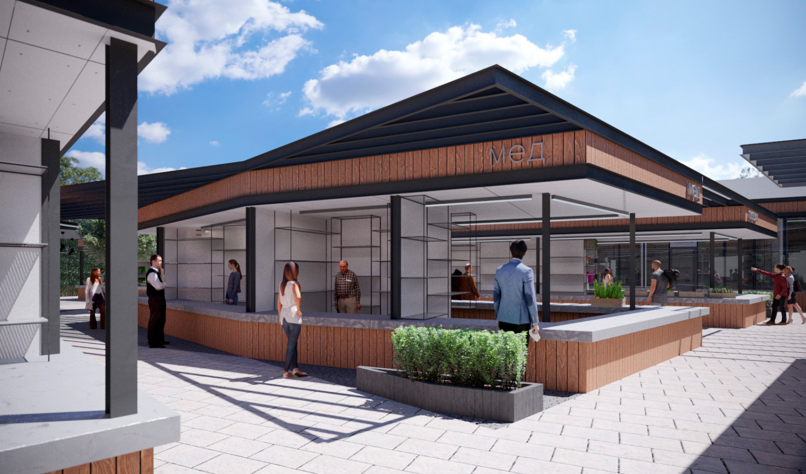 Рынок в Хаджохе