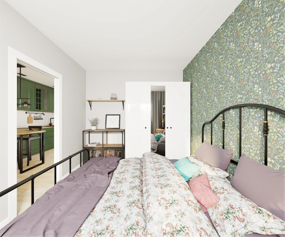 Яркая квартира для молодой девушки