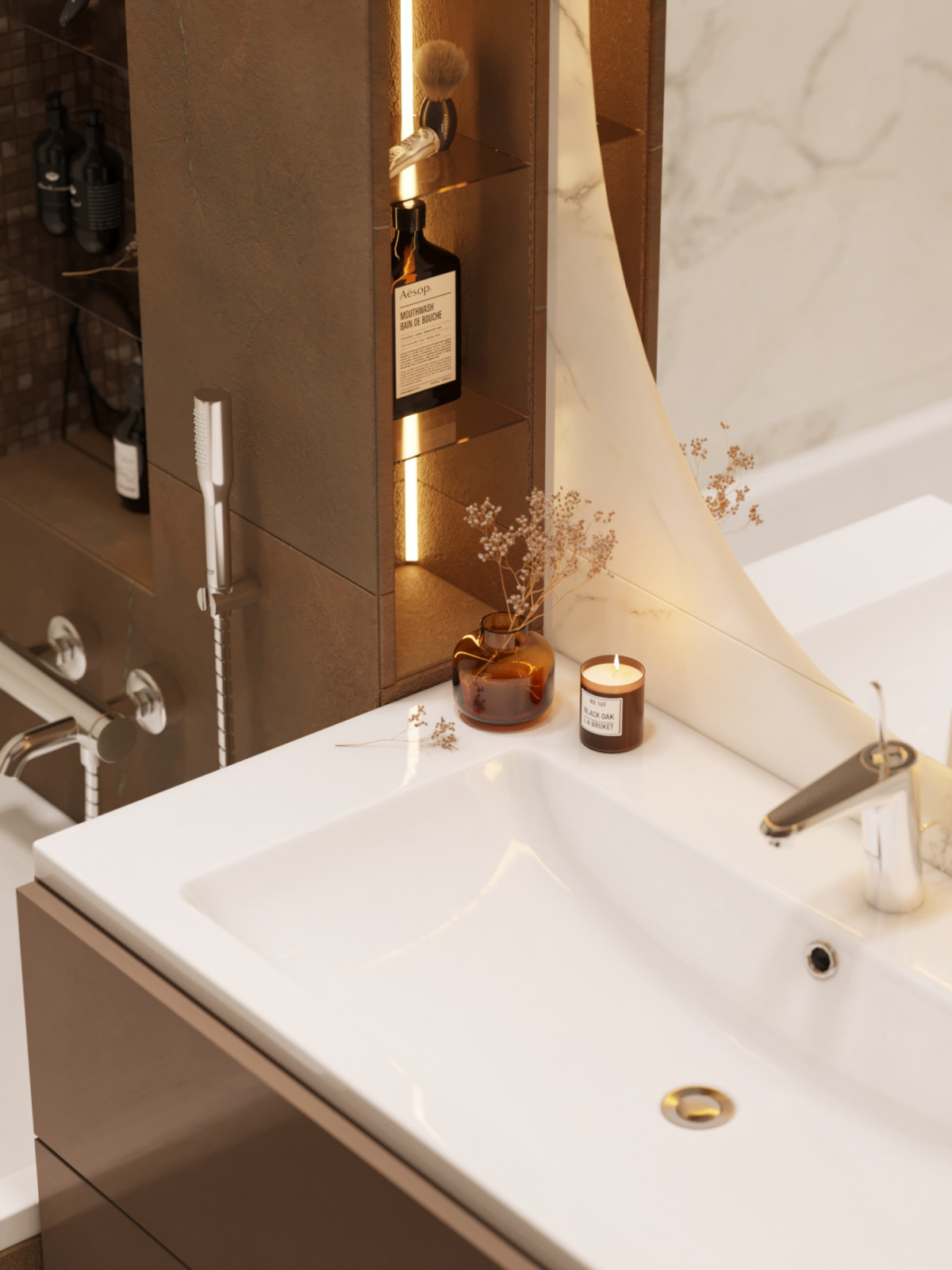 ЖК Хрустальный, ванная комната