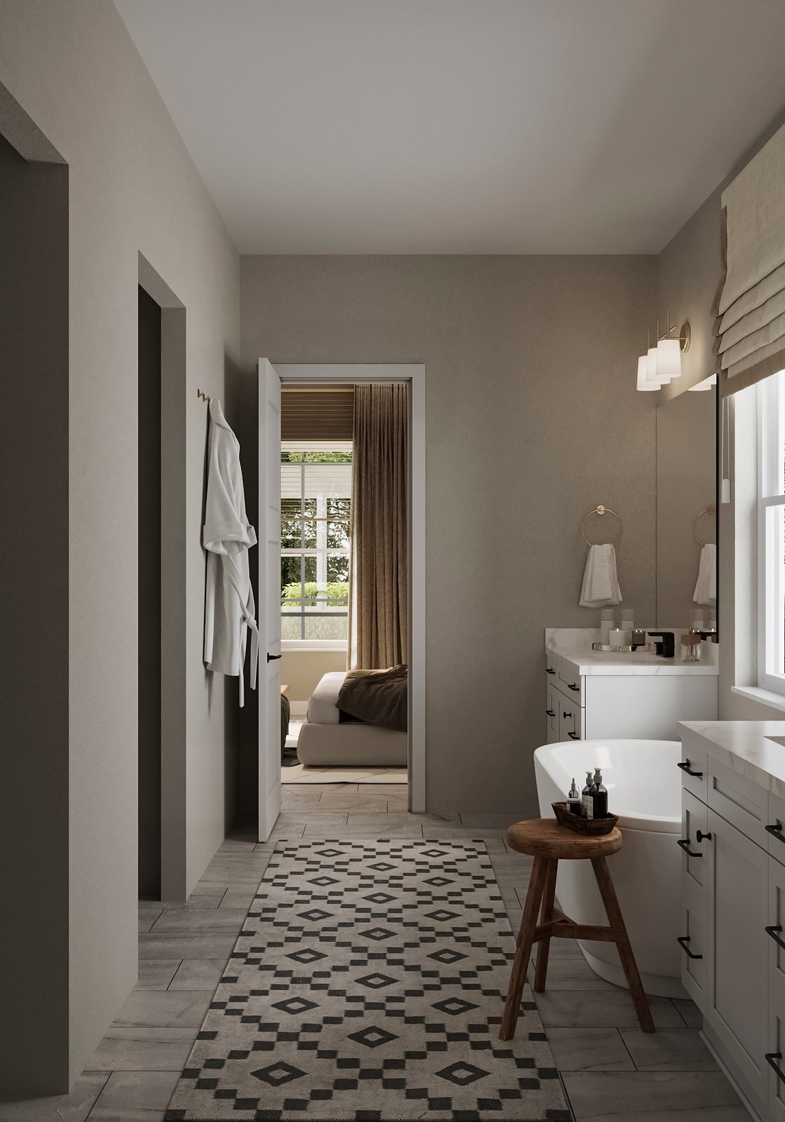 Дизайн дома во Флориде в стиле эклектика