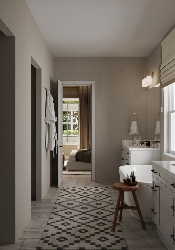 Дизайн дома во Флориде в стиле эклектика