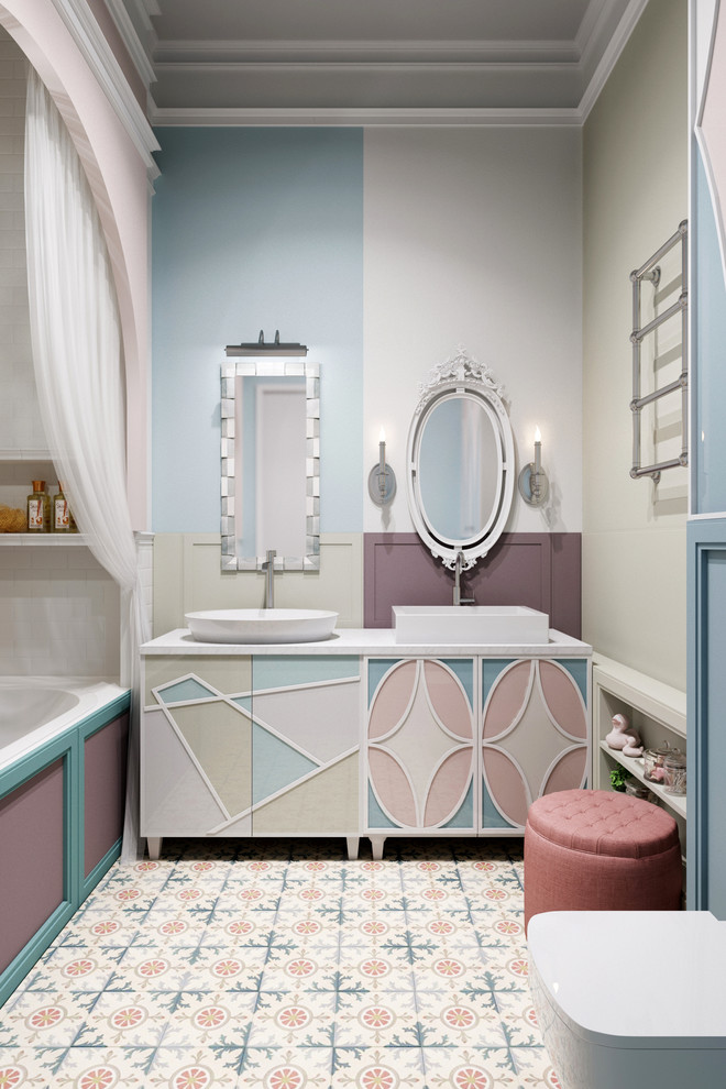 ЖК Золотые ключи. Детский санузел.