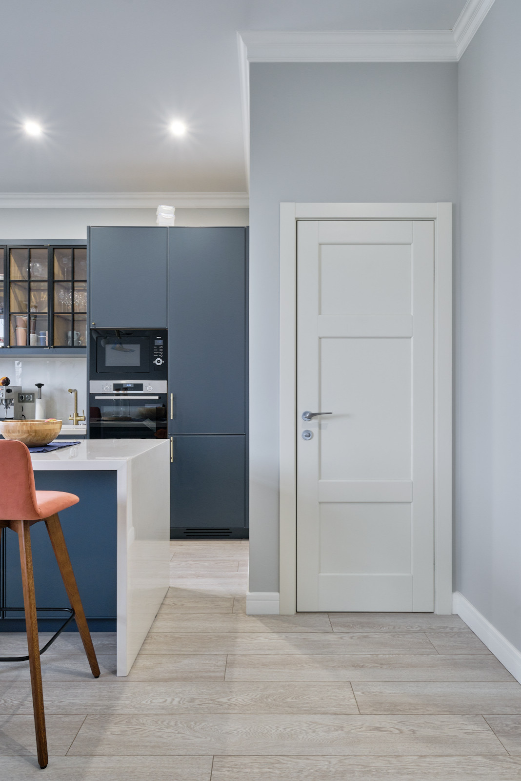 Коллекция Модерн в белой эмали