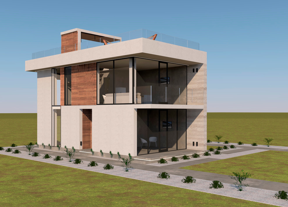 Дом в стиле хай-тек