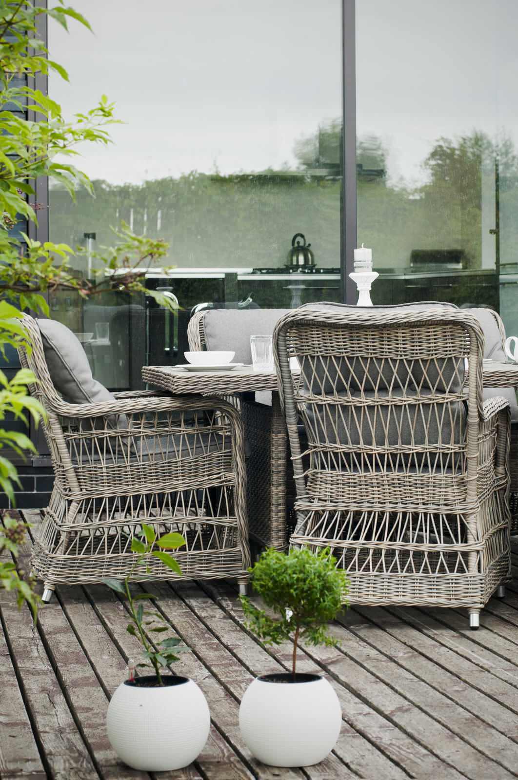 Коллекция мебели для террасы загородного дома (ЦЕСЕНА)