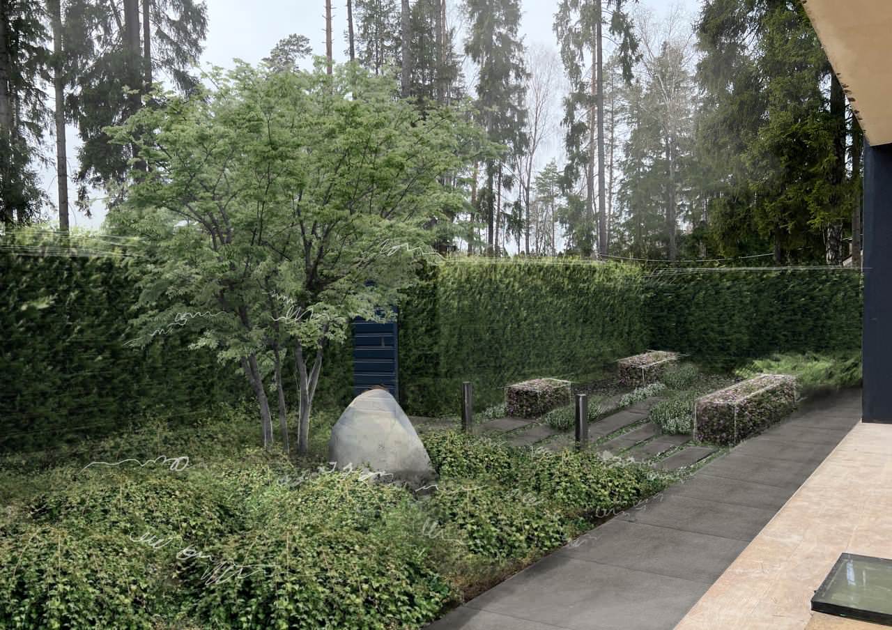 Сад 12 соток на Новой Риге