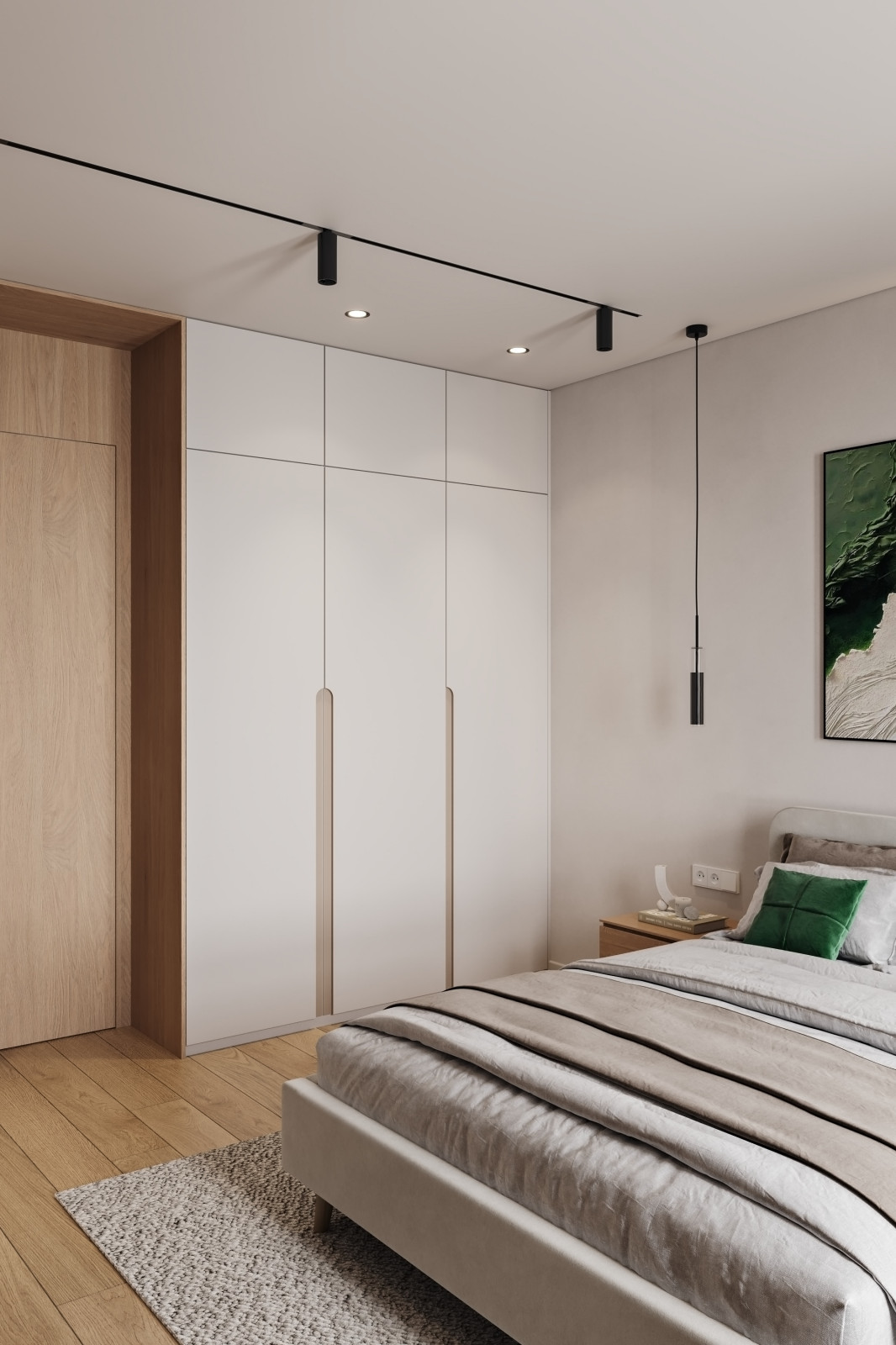 Дизайн интерьера квартиры в современном стиле в ЖК Селигер Сити, Москва