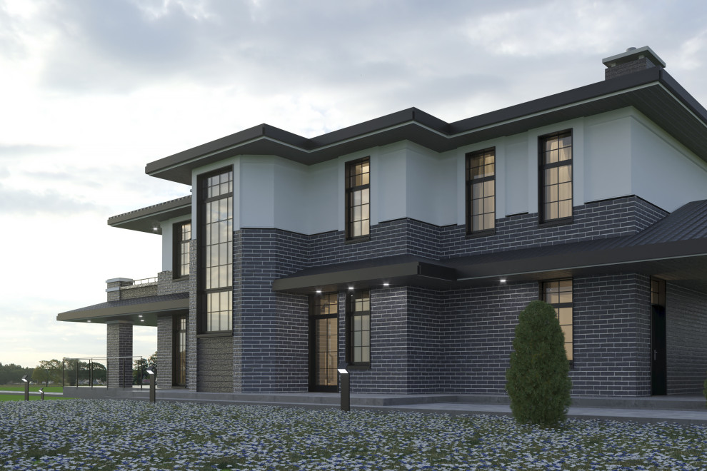 ИНДИВИДУАЛЬНЫЙ ЖИЛОЙ ДОМ Проект создан: 06/2018 Общая площадь: 272,35 м2