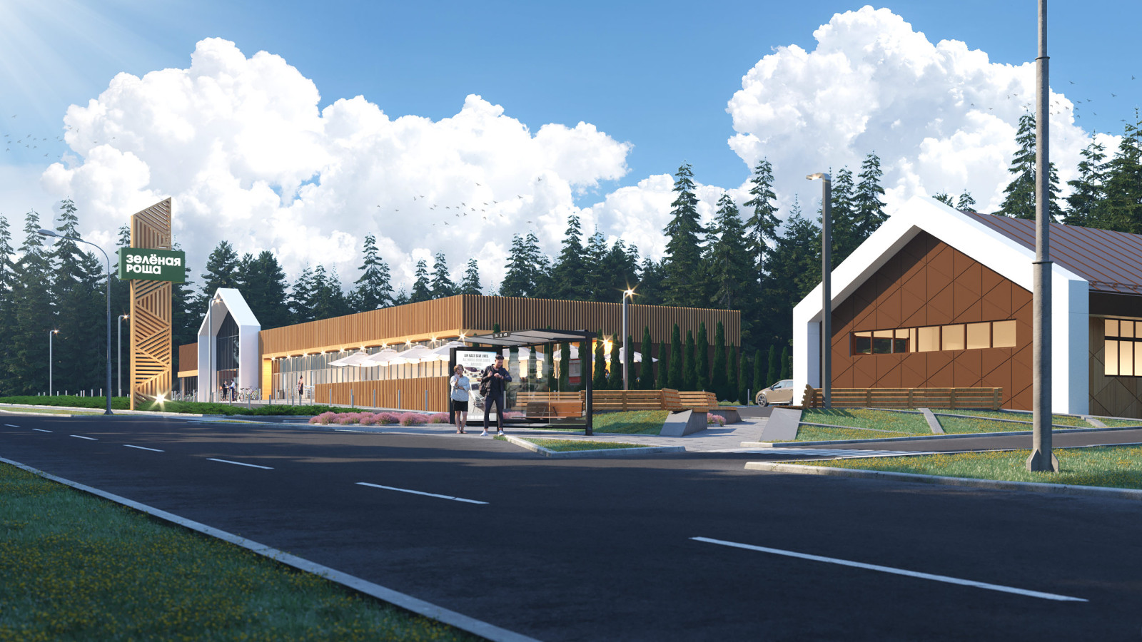 Проект торгового центра в Московской области