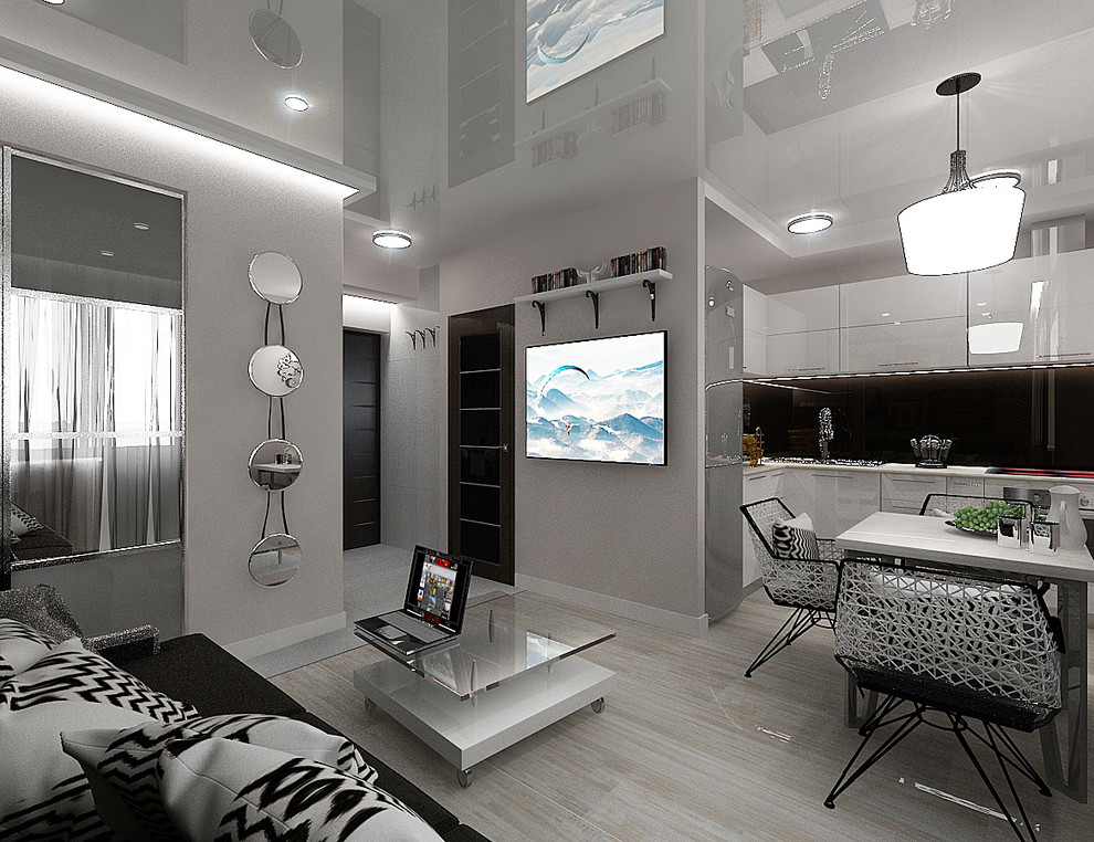 Дизайн-проект однокомнатной  квартиры