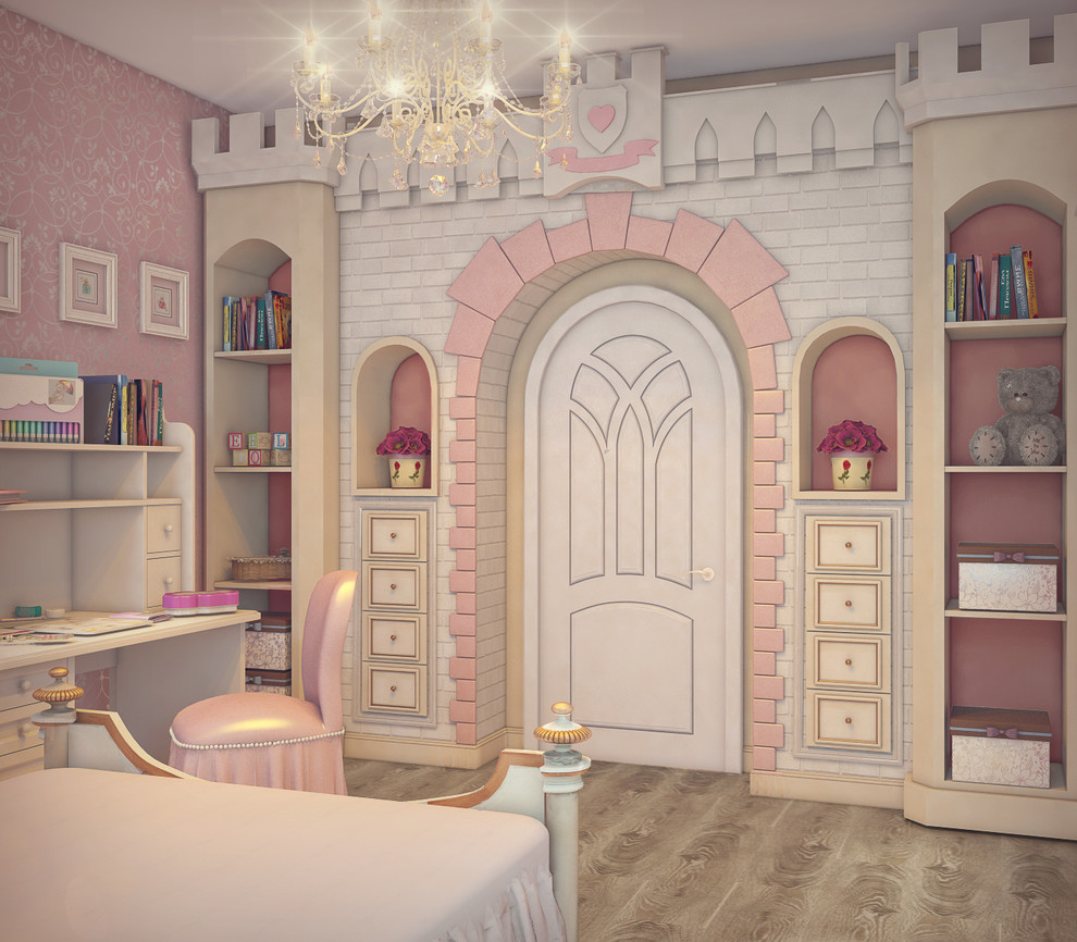 Детская для девочки (Третий этаж, мансарда)