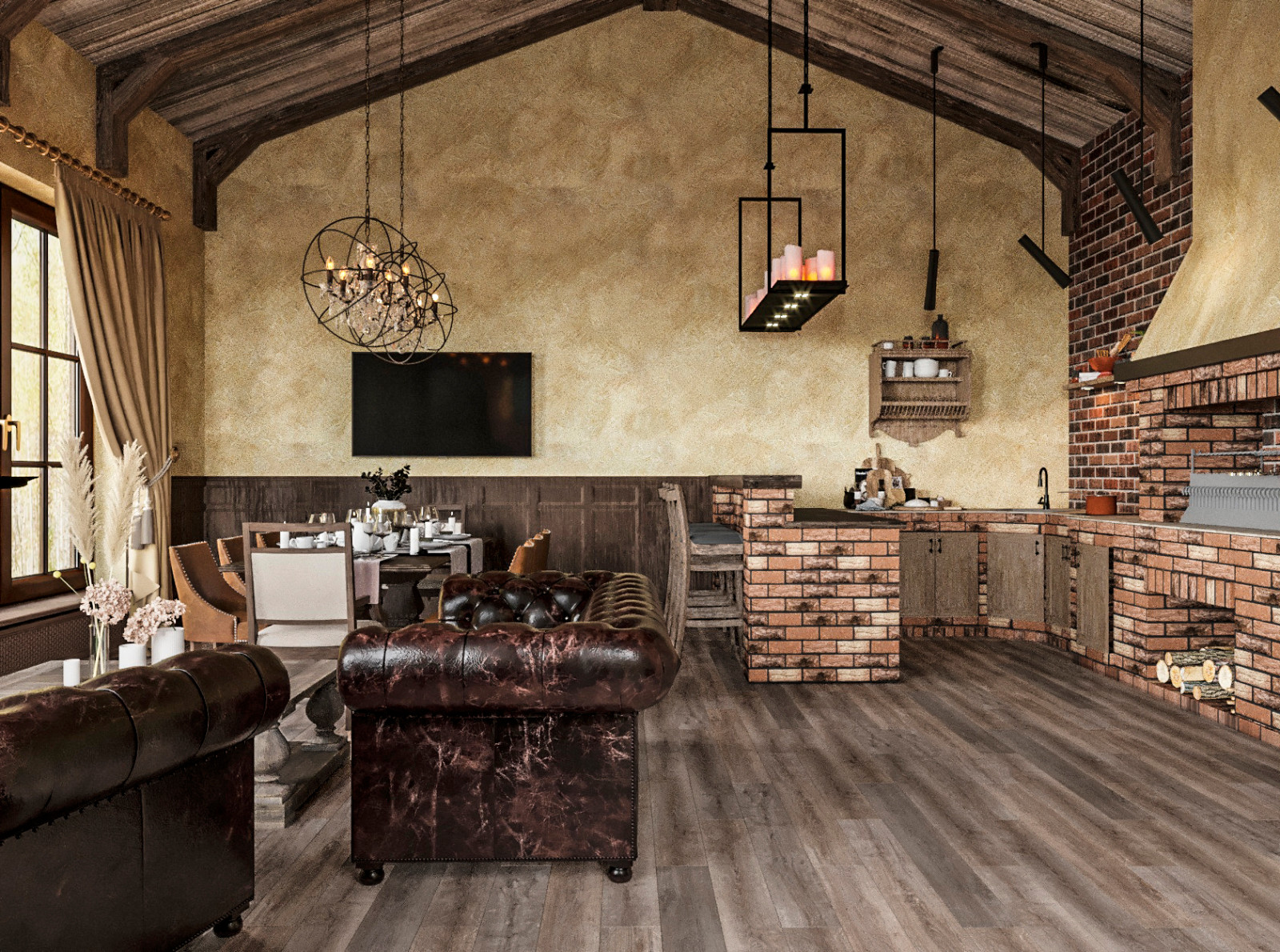 Мангальный домик в "Конаково Ривер Клаб"