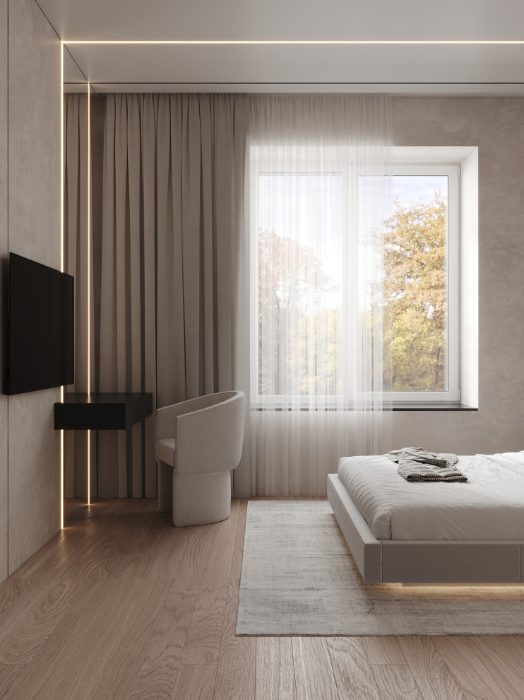 Частный дом в п. Южный с стиле минимализм