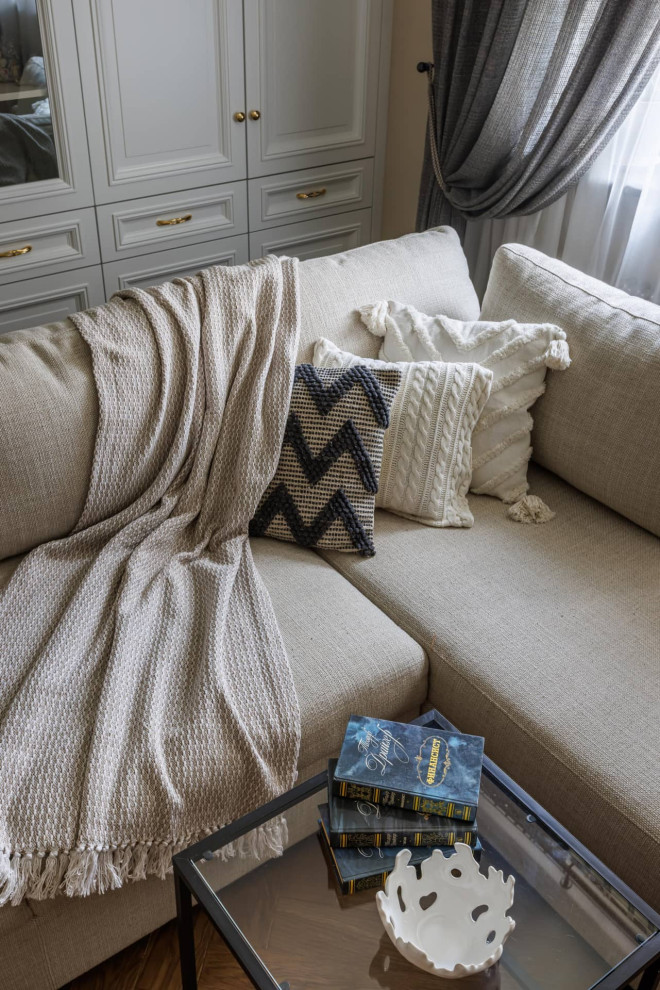 Дизайн и ремонт квартиры в КП «Новогорск» — Единство противоположностей