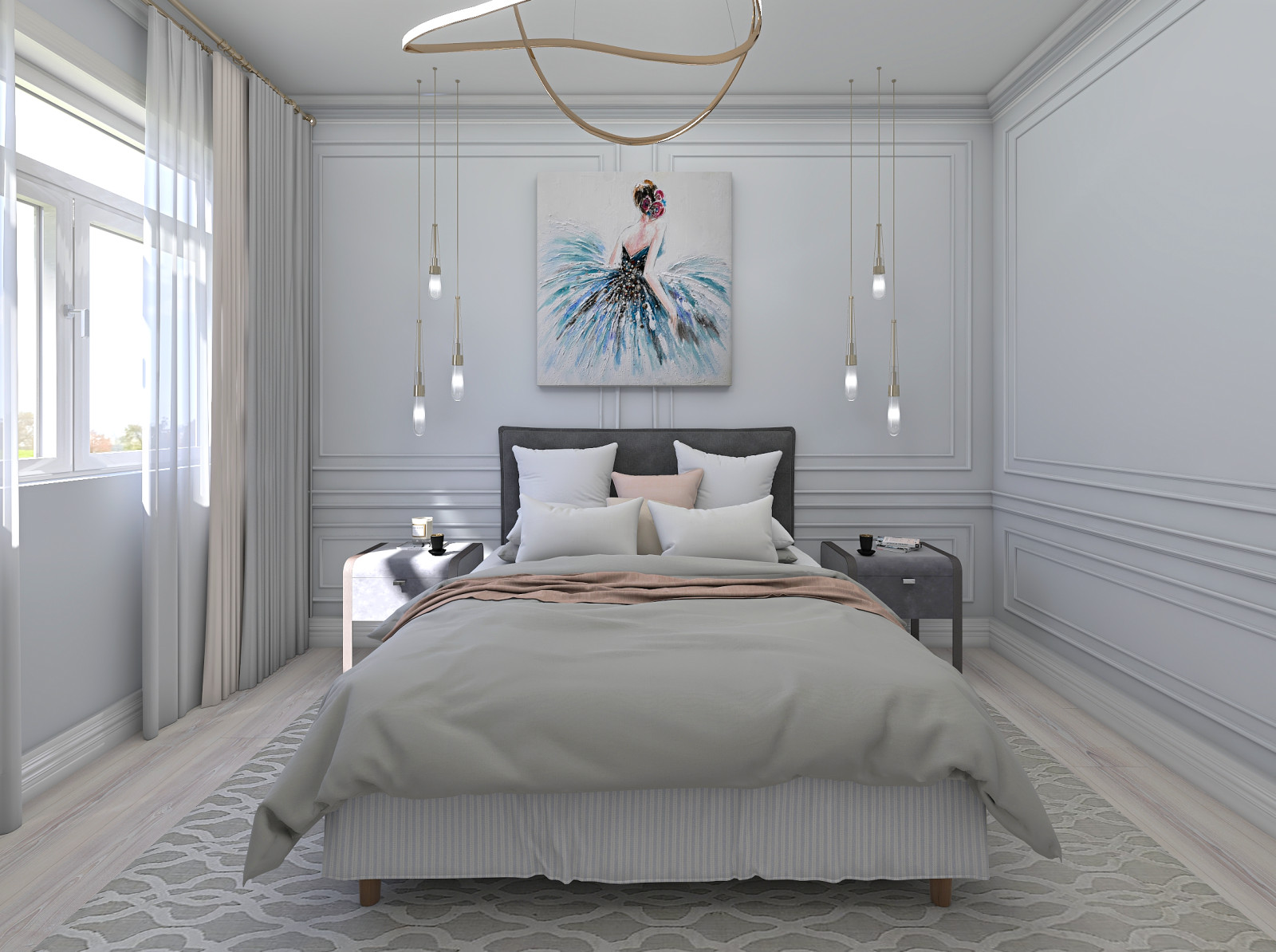 Гостевая спальня (много вариантов)