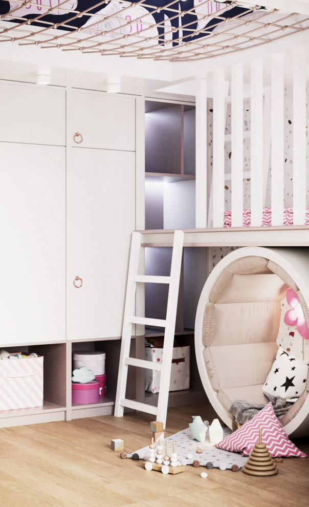 Интерьер квартиры для молодой семьи с тремя детьми