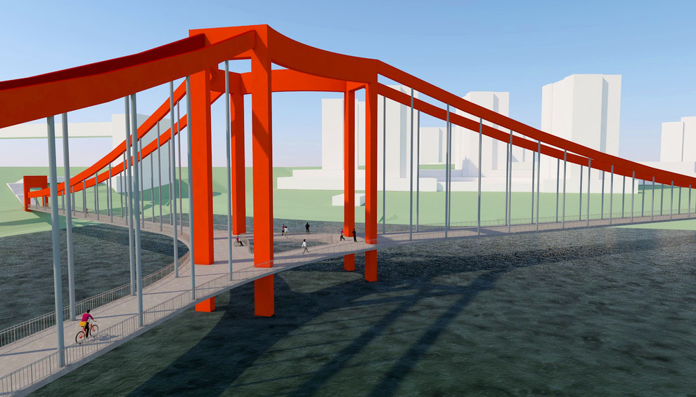 Обложка проекта: Пешеходный мост