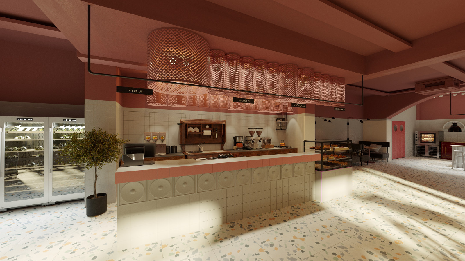 Обложка проекта: Кафе