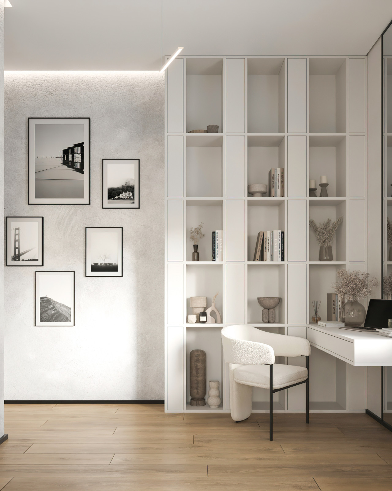 17. Marble 106м². Кабинет
