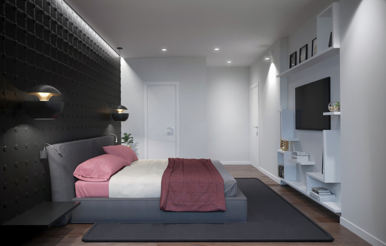 Черно белый дизайн