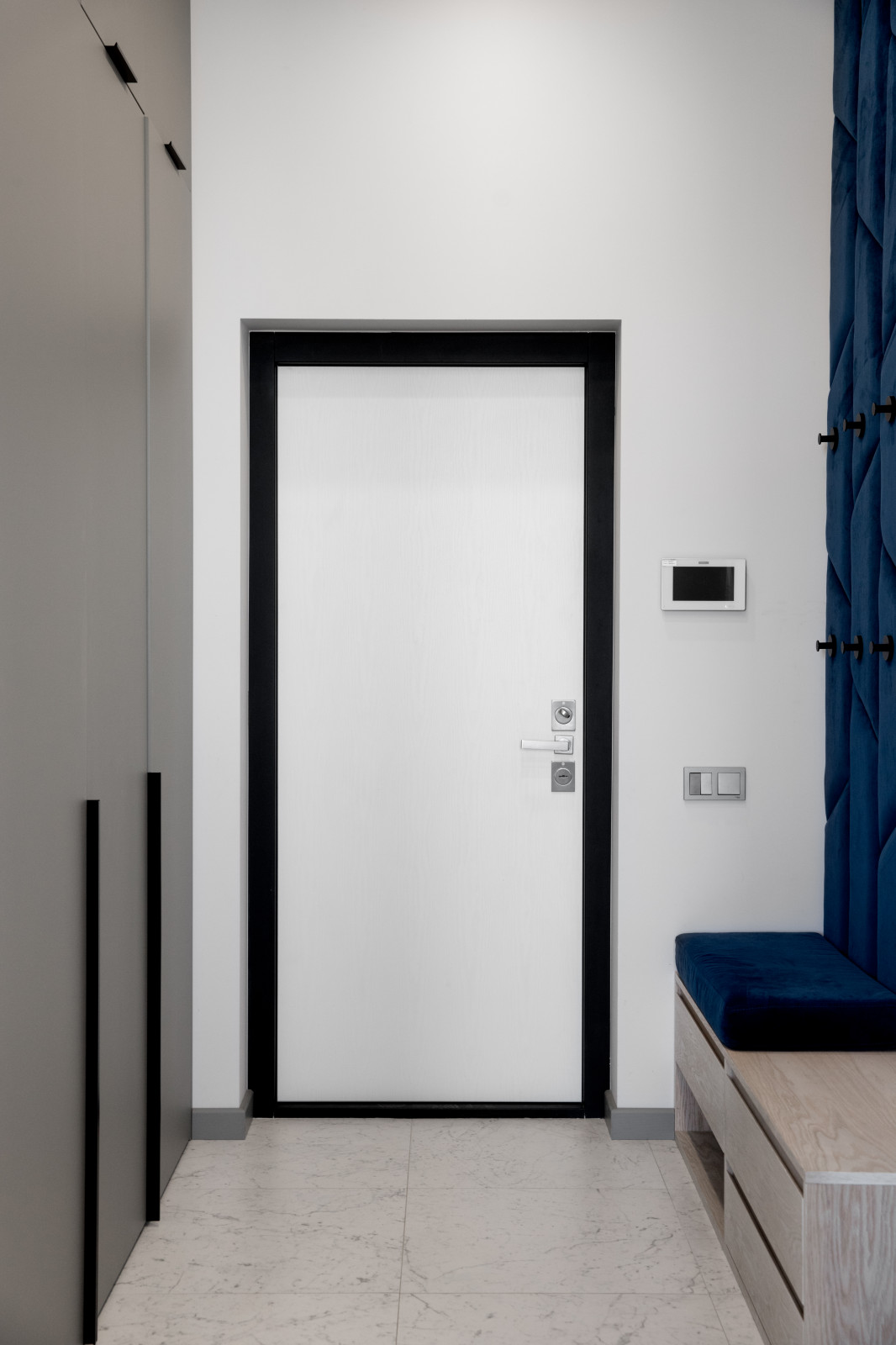 Небесно синий в ЖК Новочеремушкинская 17