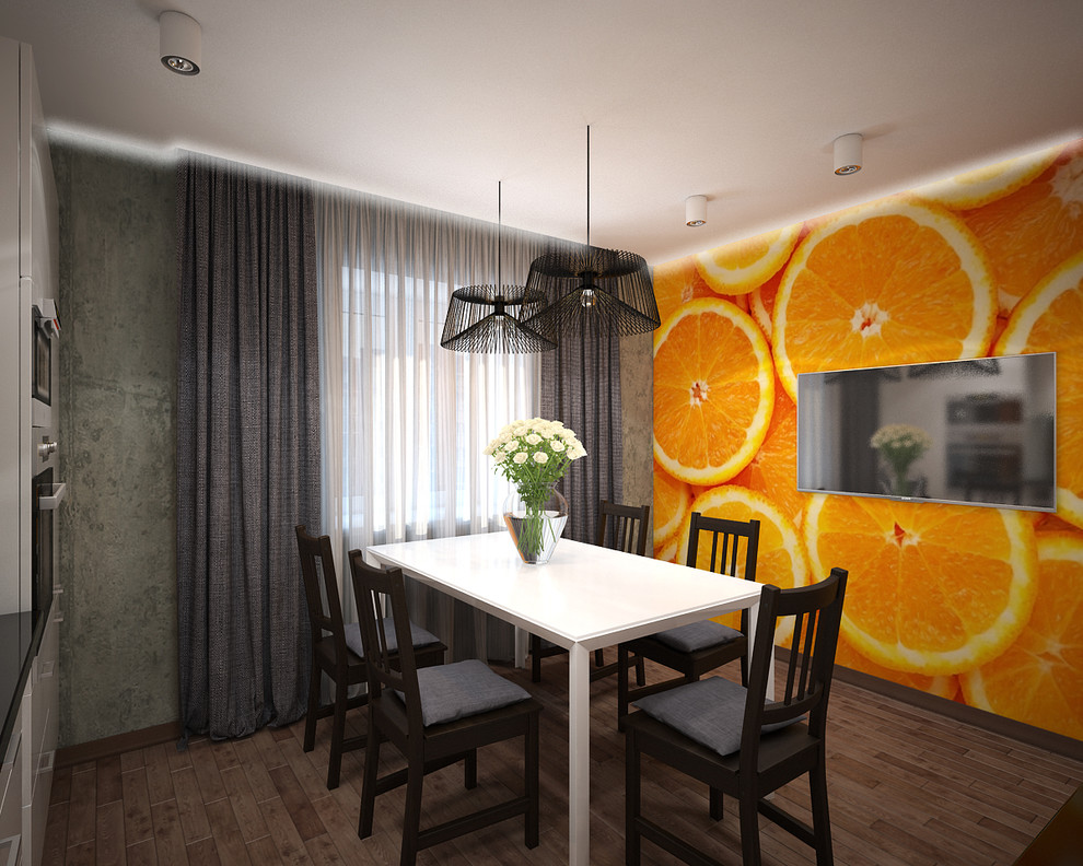 Дизайн-проект 3-х комнатной квартиры,103 м2. Стиль Современный