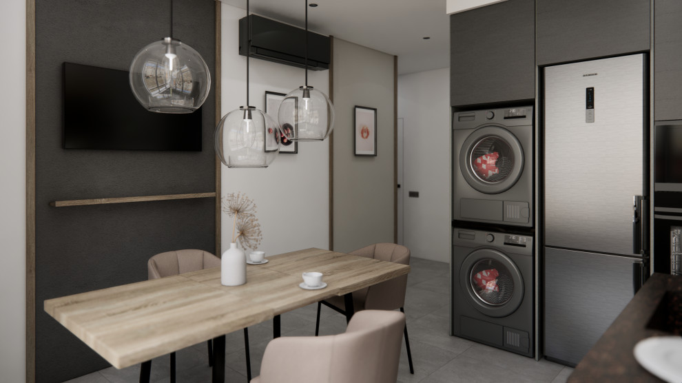 Квартира в Мытищах с элементами лофта