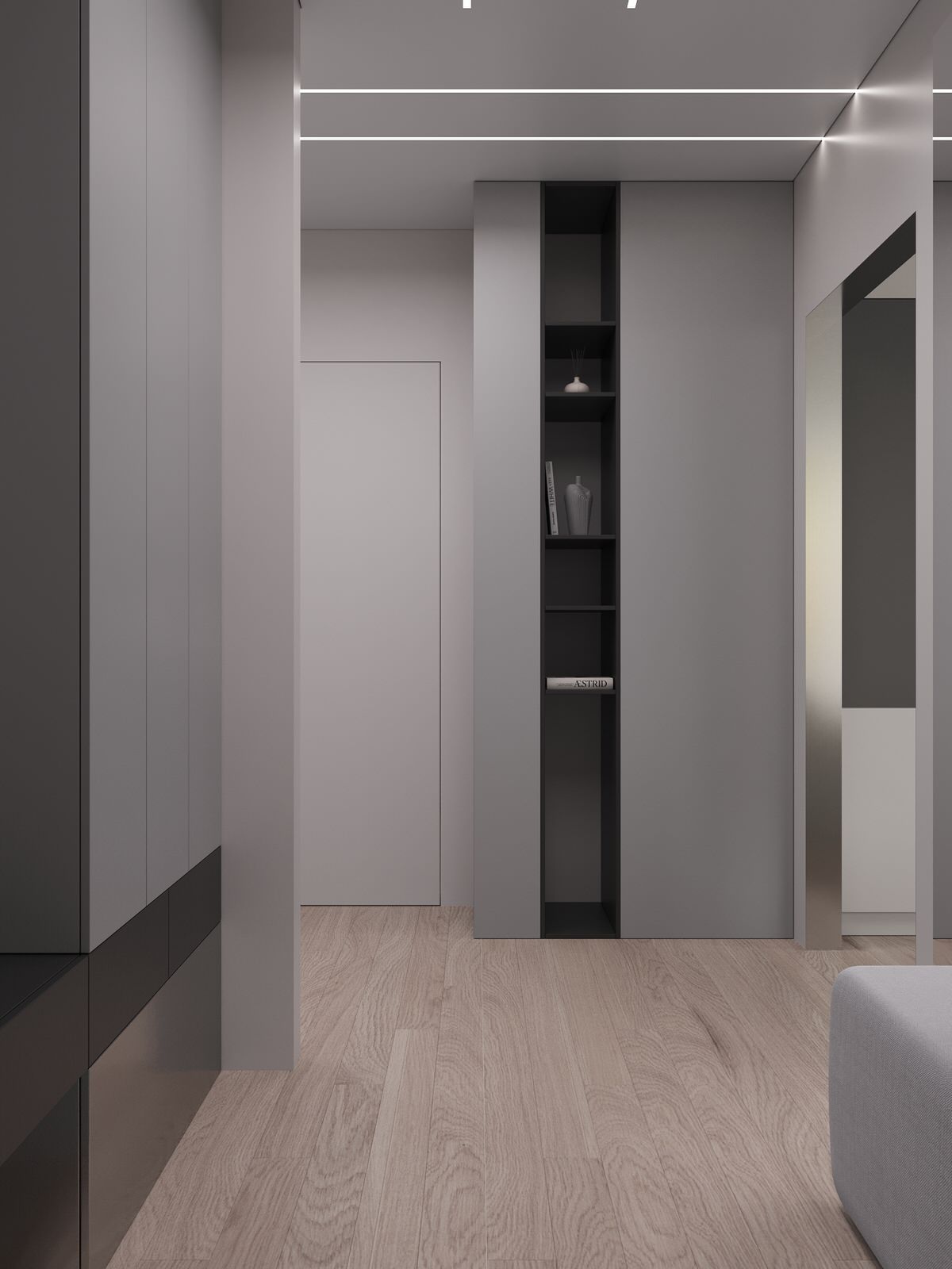 Частный дом в п. Южный с стиле минимализм