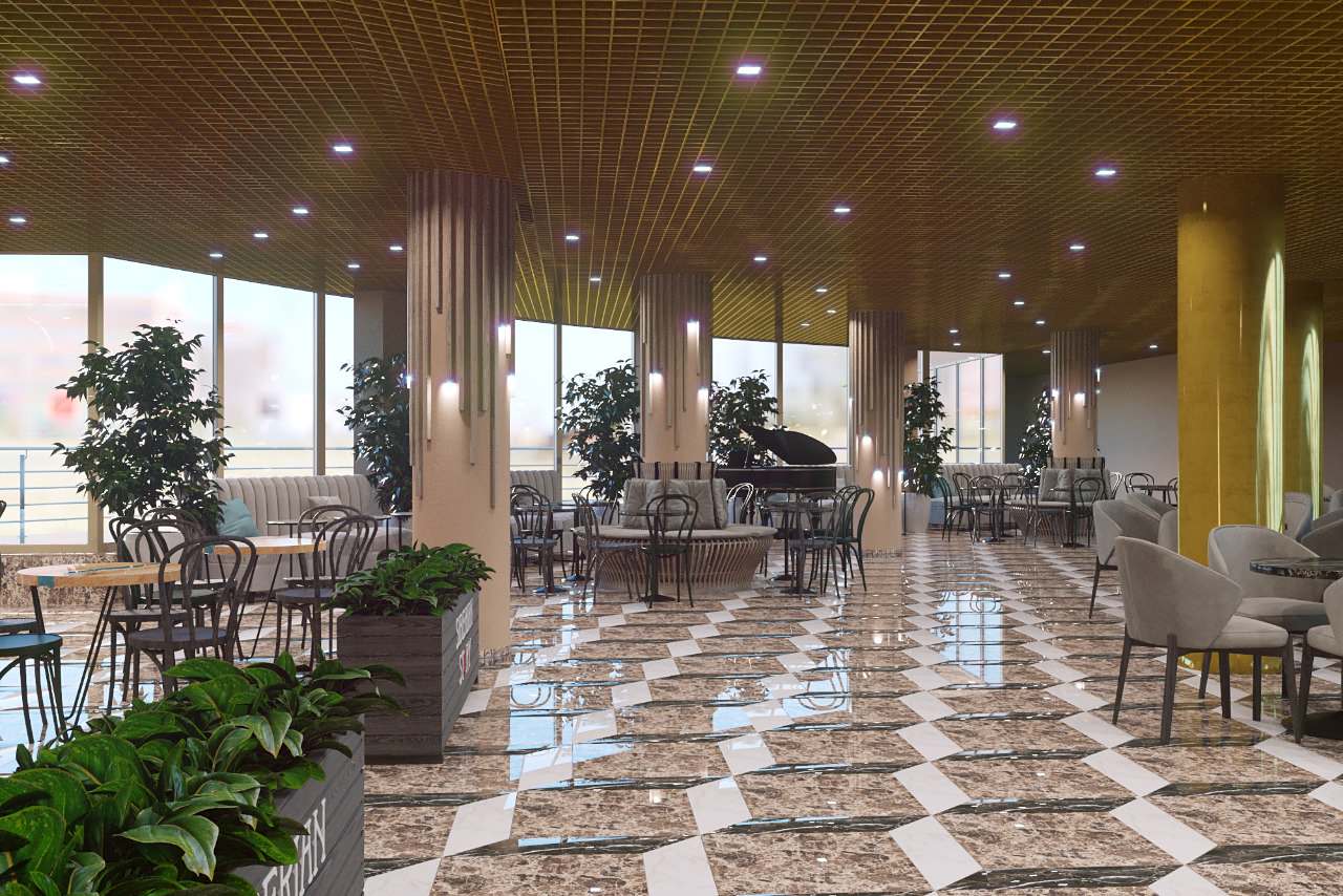 Siberian Story / Арт Пространство ~ дизайн этажа ТЦ