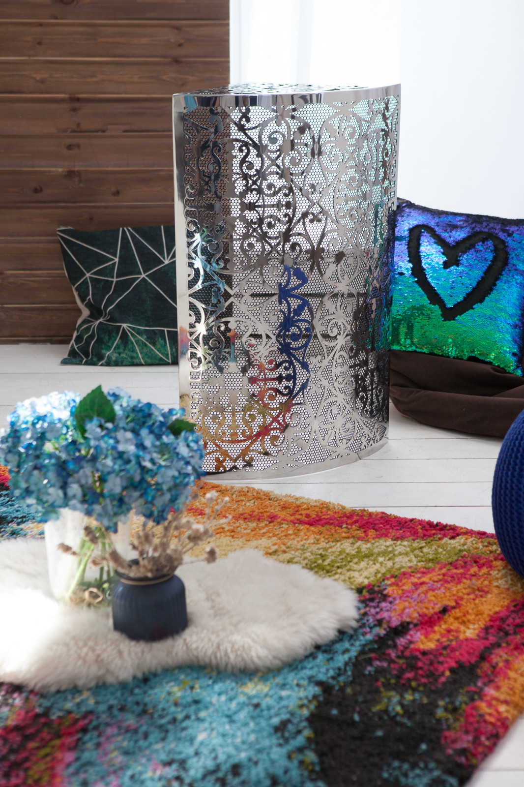 Радиусная решетка из нержавеющей стали