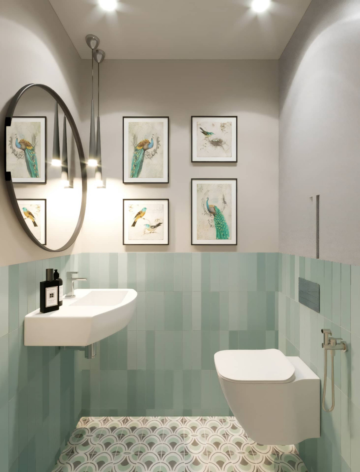 Дизайн и ремонт квартиры в ЖК «Грин Парк» — Бирюзовое настроение