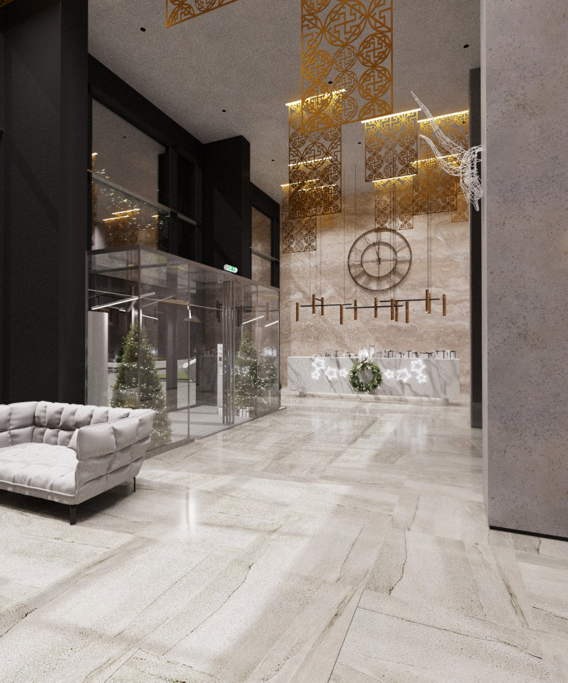 Новогодняя парадная