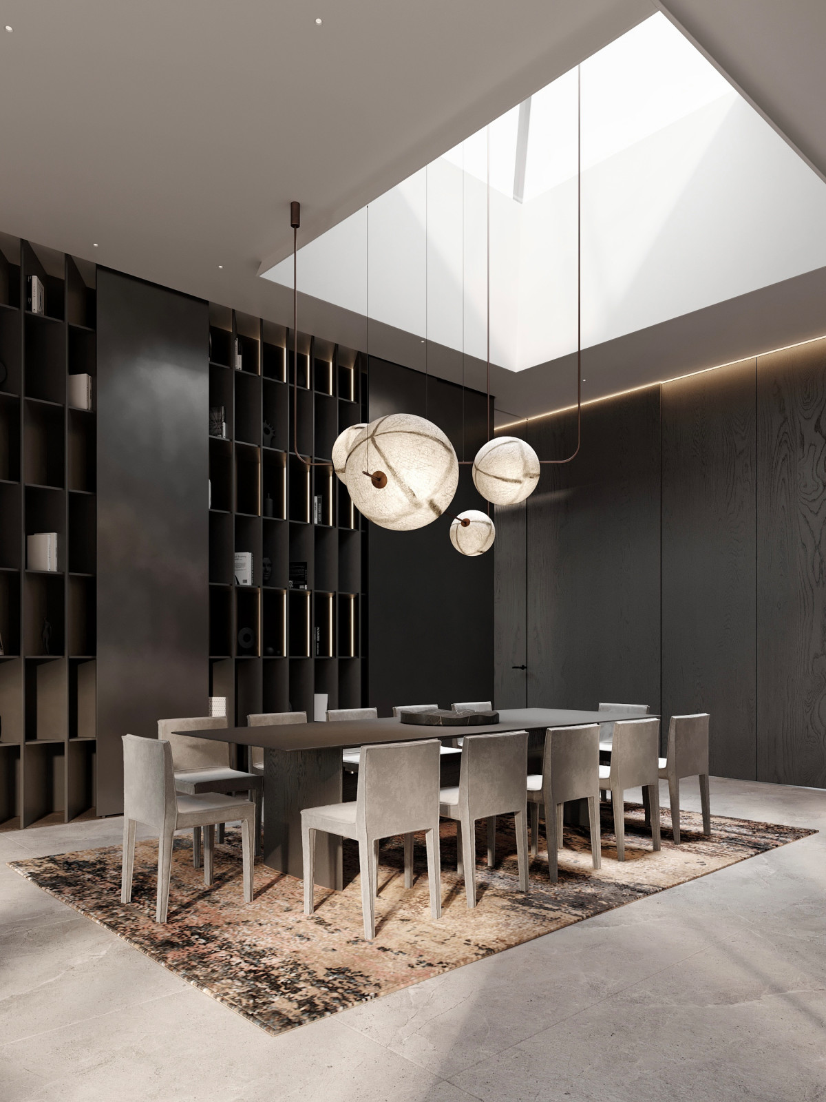 Интерьер дома в Новогорске