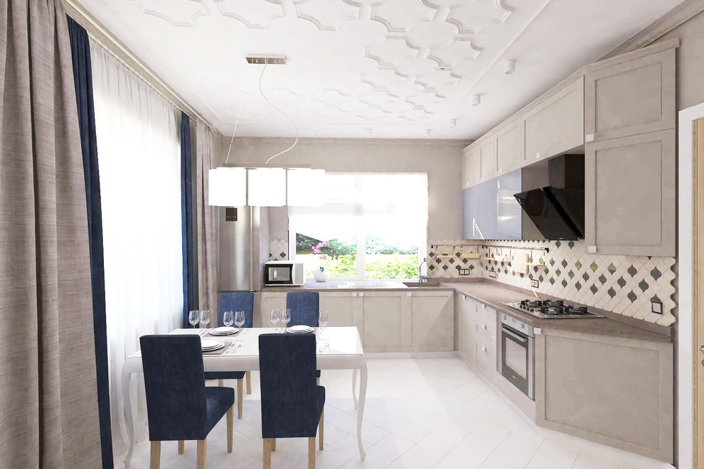 Кухня в коттедже