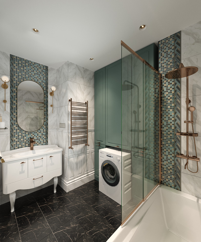 Трехкомнатная квартира в современном классическом стиле