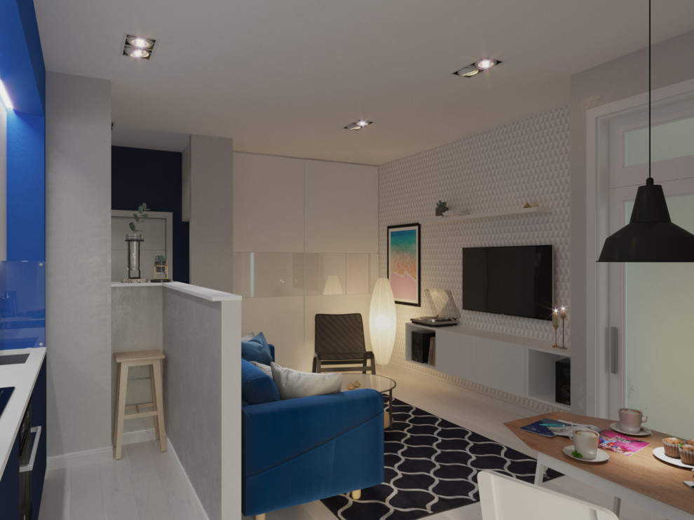 Обложка проекта: Лазурный синий