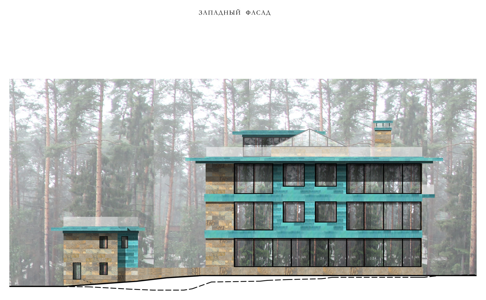 Обложка проекта: Два особняка в КП "Сосны"