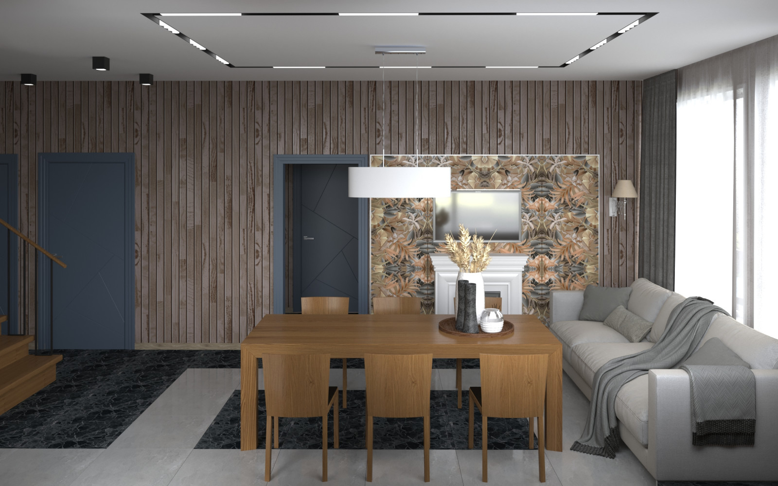 Интерьер деревянного дома, Нижегородская область