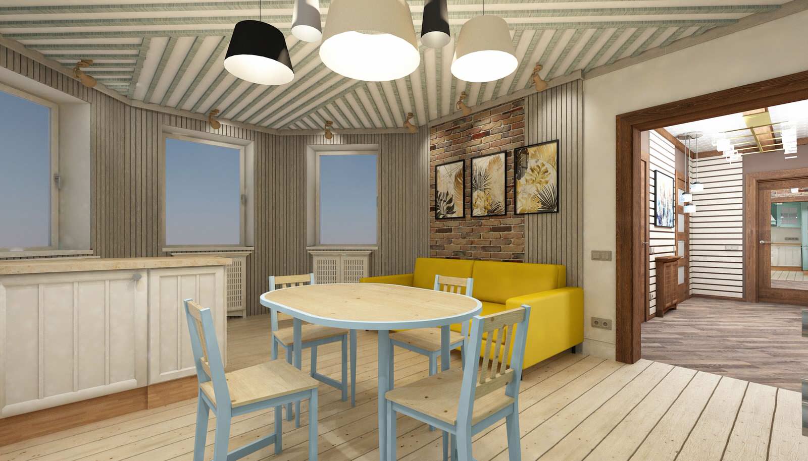 Визуализация кухни