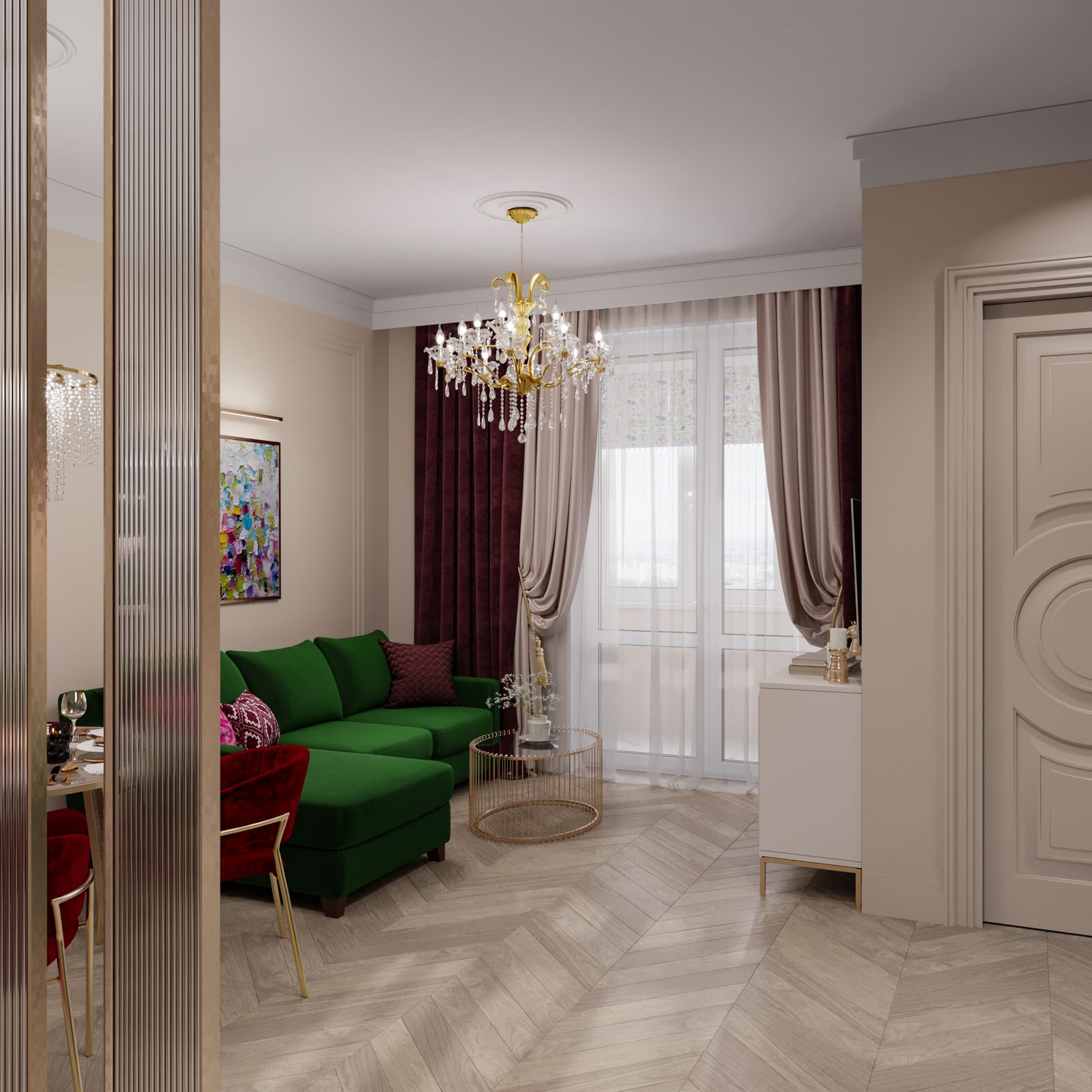 Обложка проекта: Яркая квартира в Москве