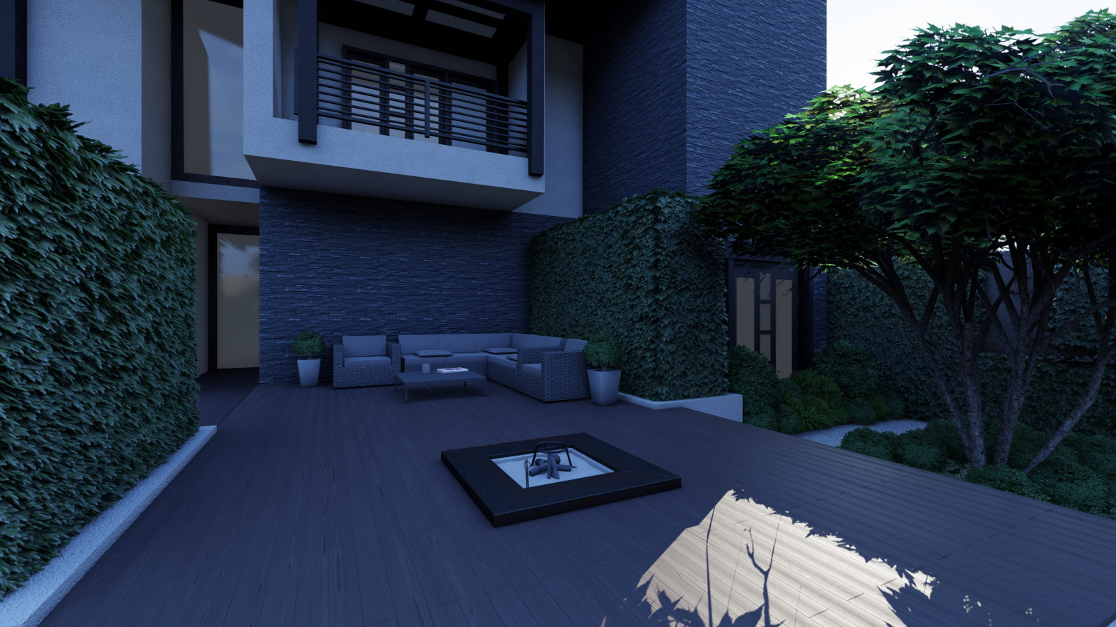 Эскизный проект ландшафтного дизайна.