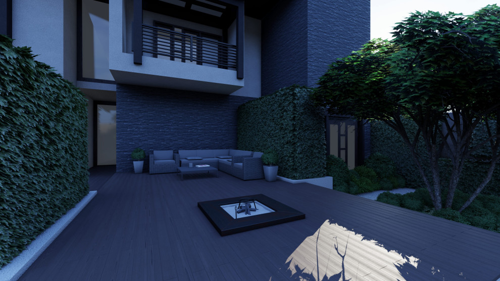 Эскизный проект ландшафтного дизайна.