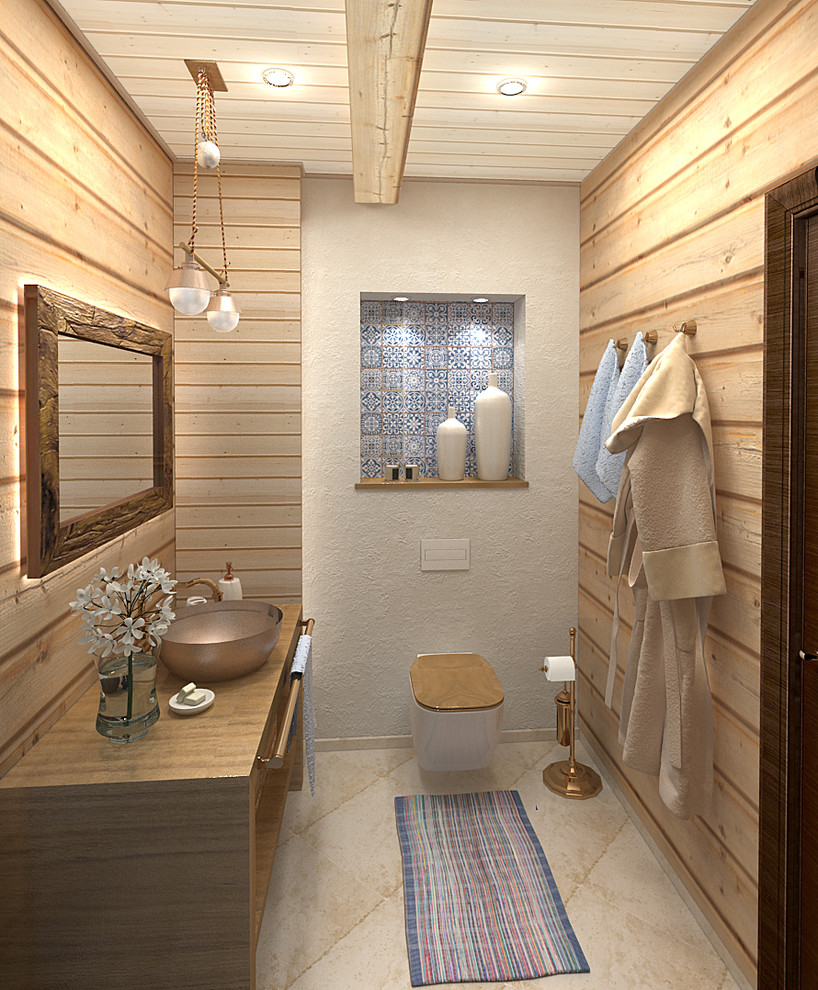 Ванная Кантри, Шале