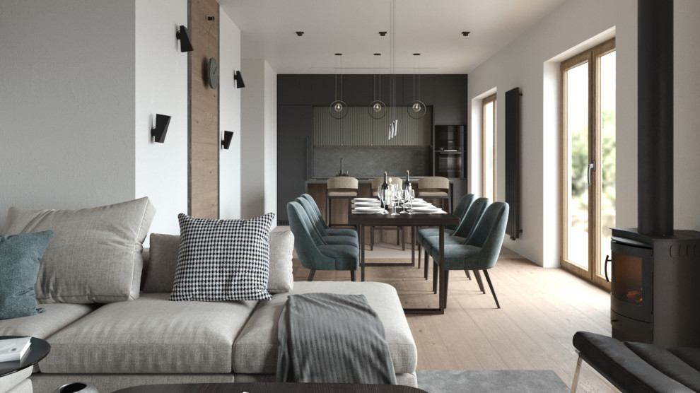 Дизайн интерьера загородного дома с применением технологий умного дома