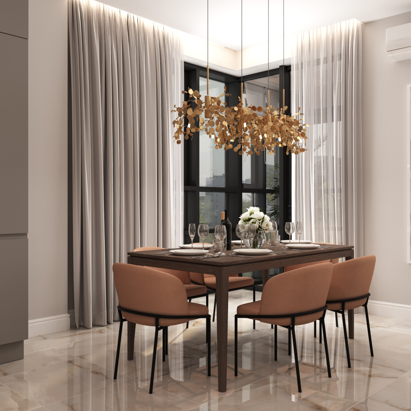 Дизайн интерьера квартиры в ЖК "Бристоль. г. Ростов-на-Дону