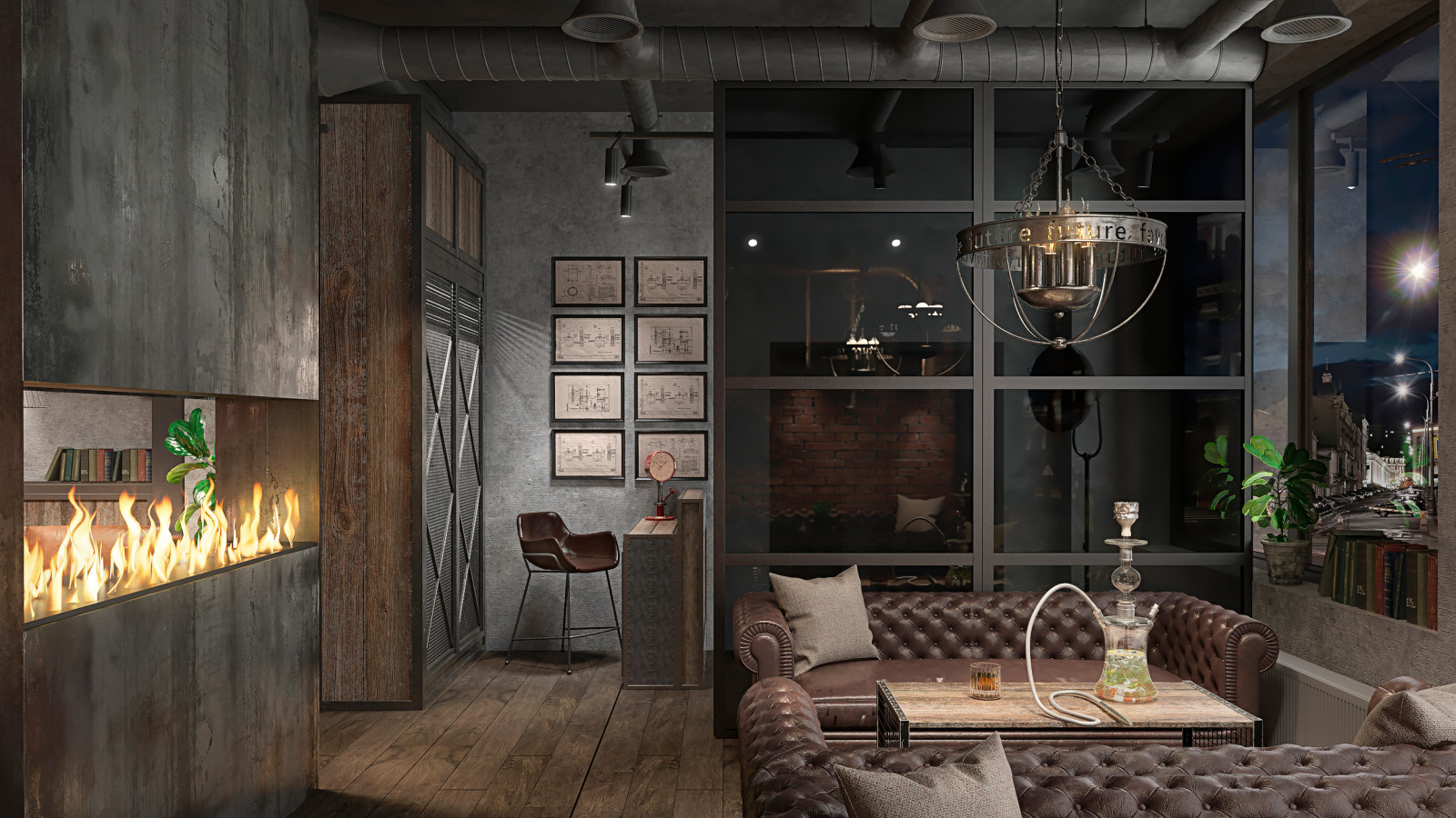 Кальянная Loft