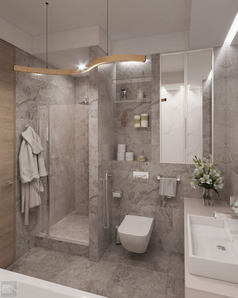 Дизайн-проект квартиры в ЖК "Фьюжн парк"