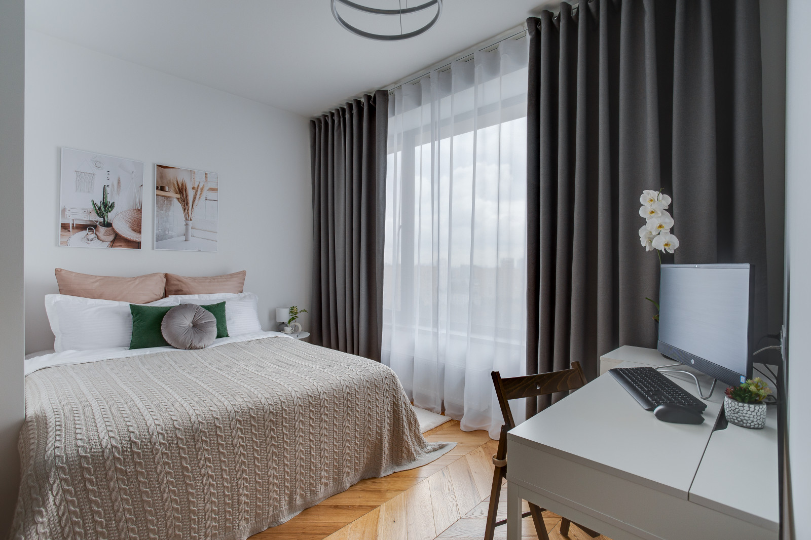 Спальня в скандинавском стиле