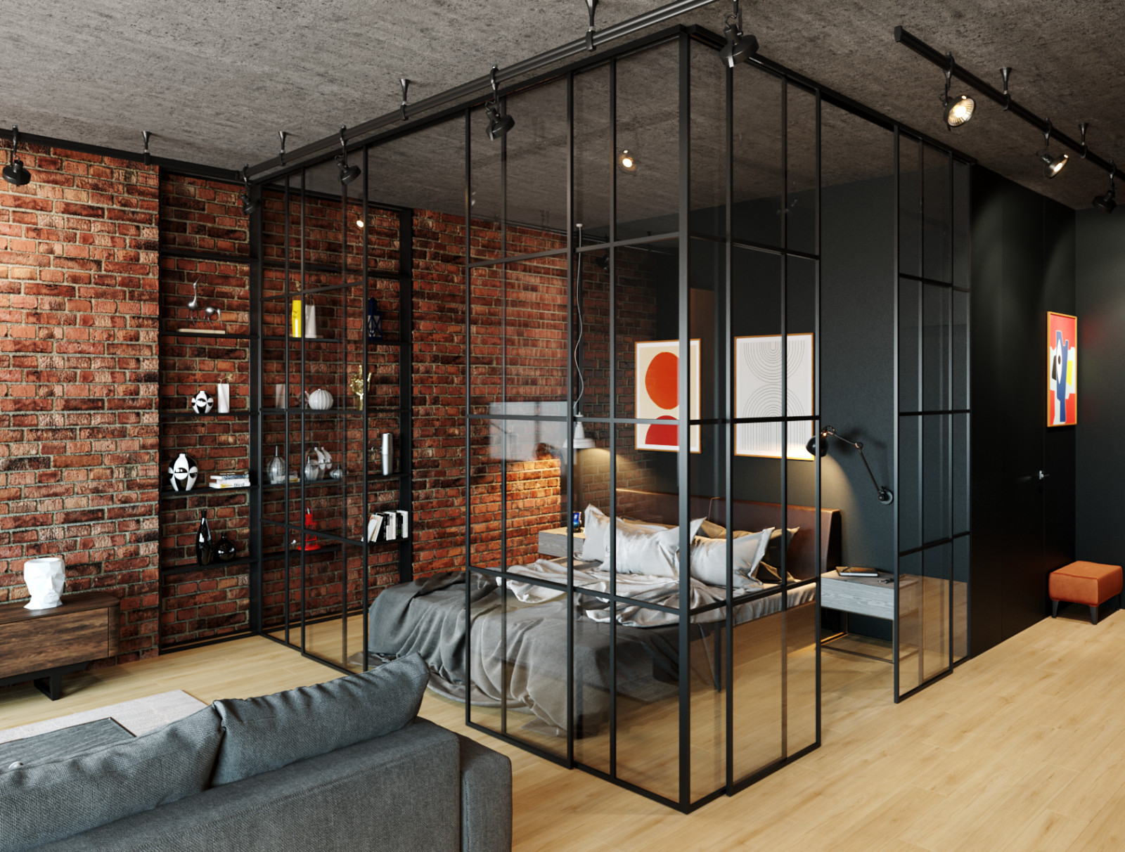 Зона спальни